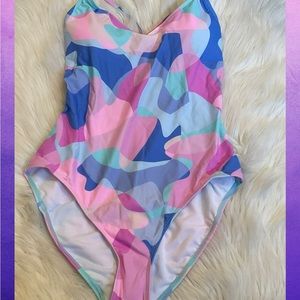 Kiki Rio Desert Oasis One Piece Swimsuit  - NWOT - Large